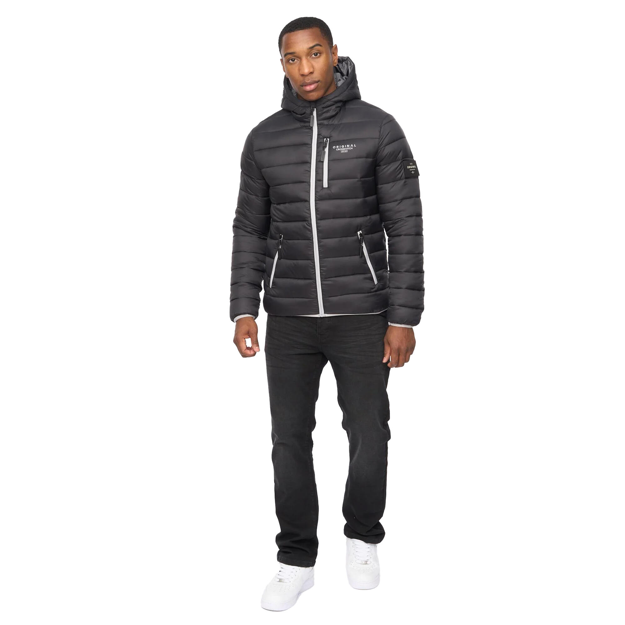 Mens Phelpmans Puffer Jacket (Black) 4/4