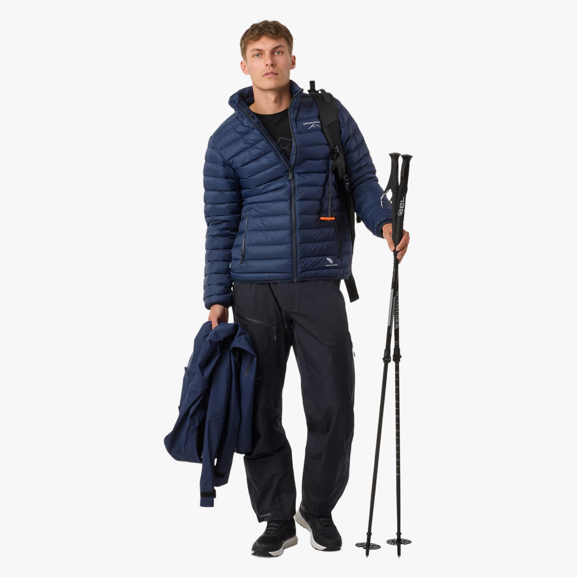 Doudoune randonnée homme déperlante coupe-vent Himalaya 3/8