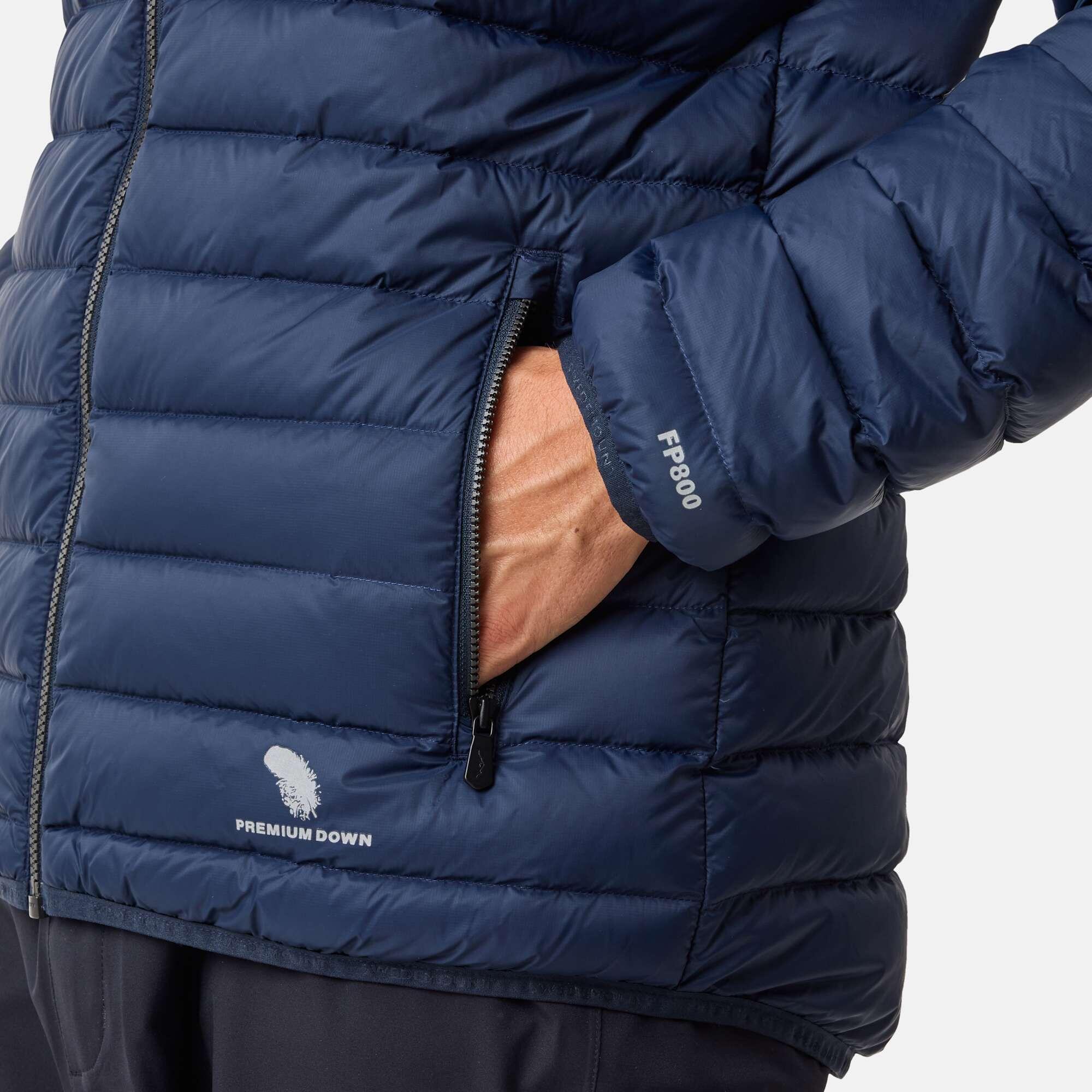 Doudoune randonnée homme déperlante coupe-vent Himalaya 7/8