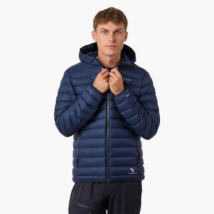 Herren Wander-Daunenjacke winddicht atmungsaktiv Himalaya Hood