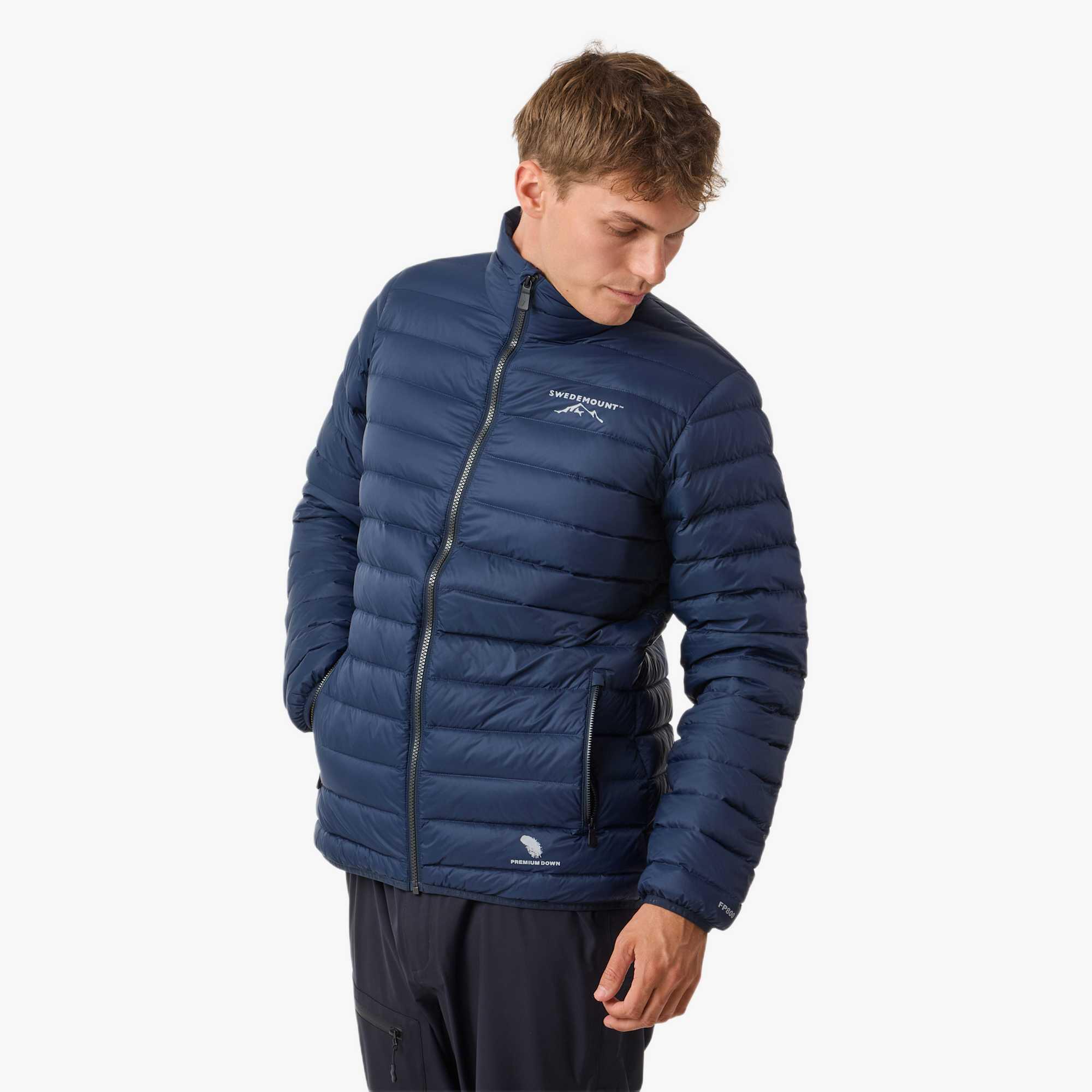 Doudoune randonnée homme déperlante coupe-vent Himalaya 4/8
