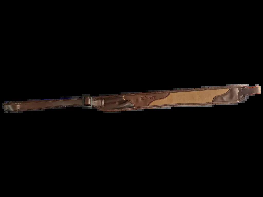 Sangle de fusil toile/cuir One - Marron 3/3