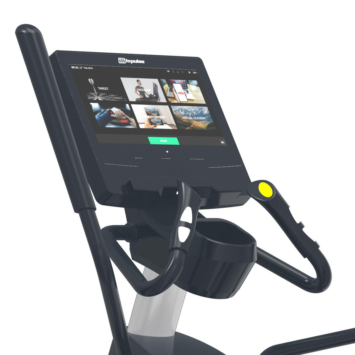 Impulse Fitness "Elliptical" trainer ellittico professionale 4/5