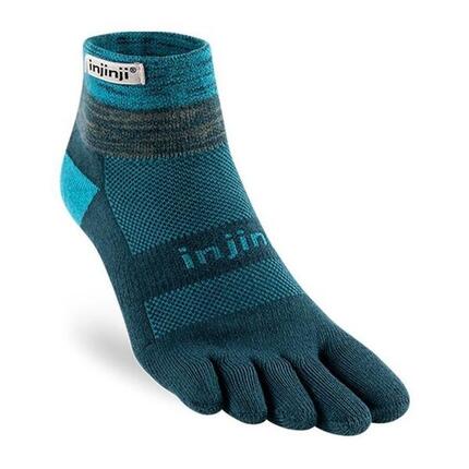 Chaussettes à orteils de running Trail Midweight Mini-Crew Coolmax unisexe
