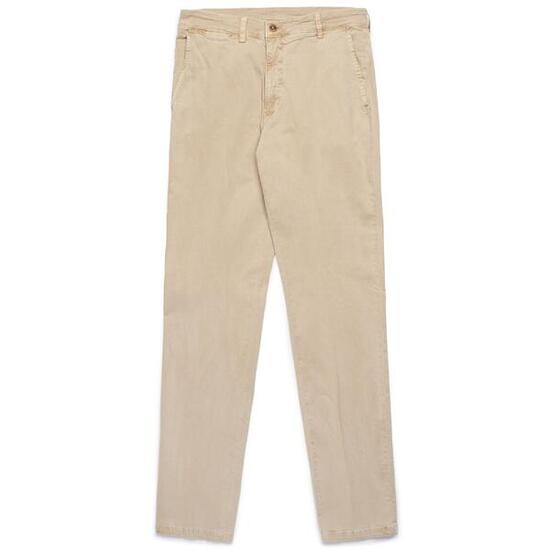 Pantaloni da uomo in cotone marrone da lifestyle