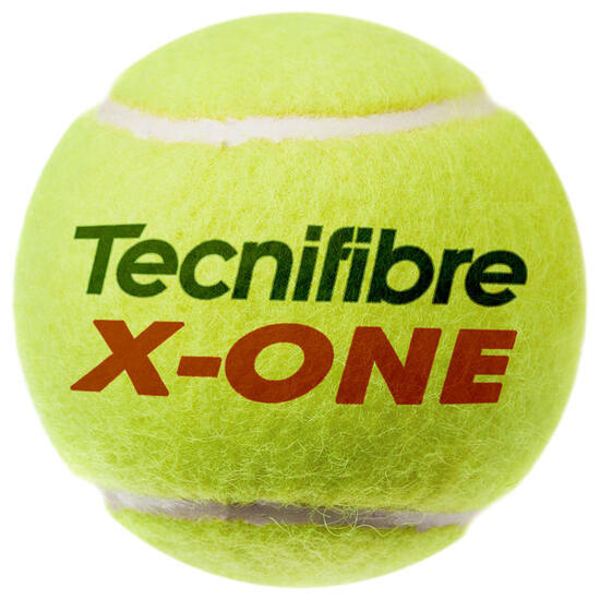 Confezione doppia di palline da tennis Tecnifibre X-One tube de 4 balles (x2)