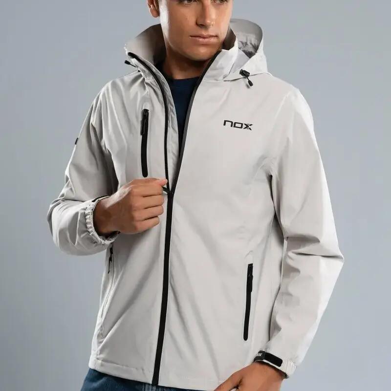 NOX TEAM Light grey Softshell jacket