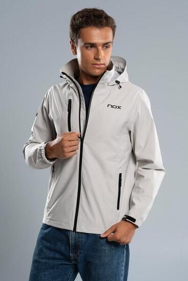 Softshell uomo TEAM grigio chiaro