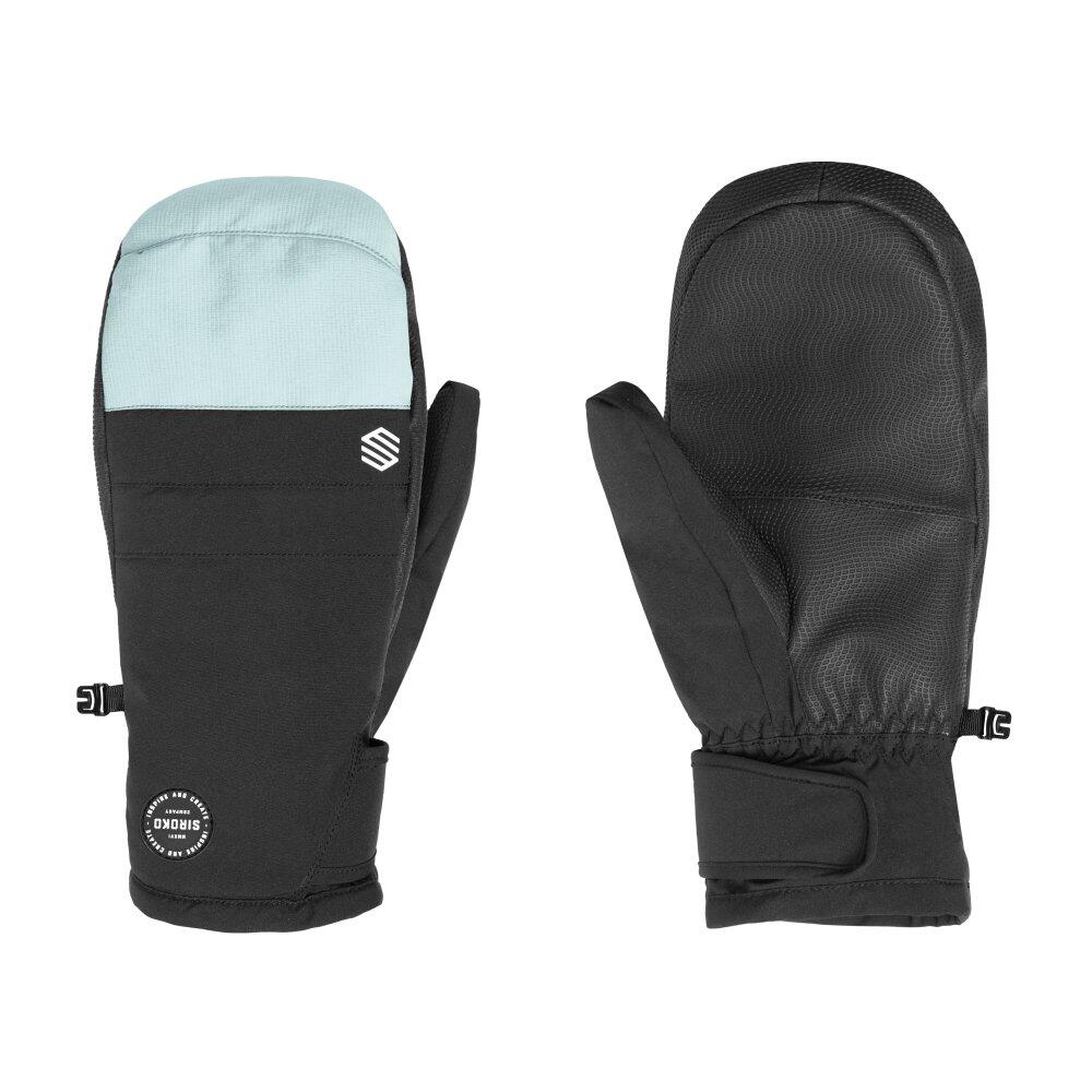 Men & Women Winter sports Snowboard and ski winter mittens Pitztal Light Blue Bl