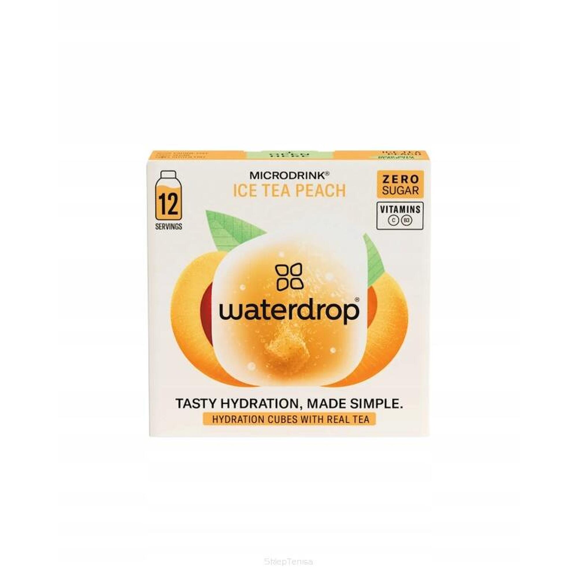 Elektrolity Waterdrop Microdrink o smaku Ice Tea Peach x12