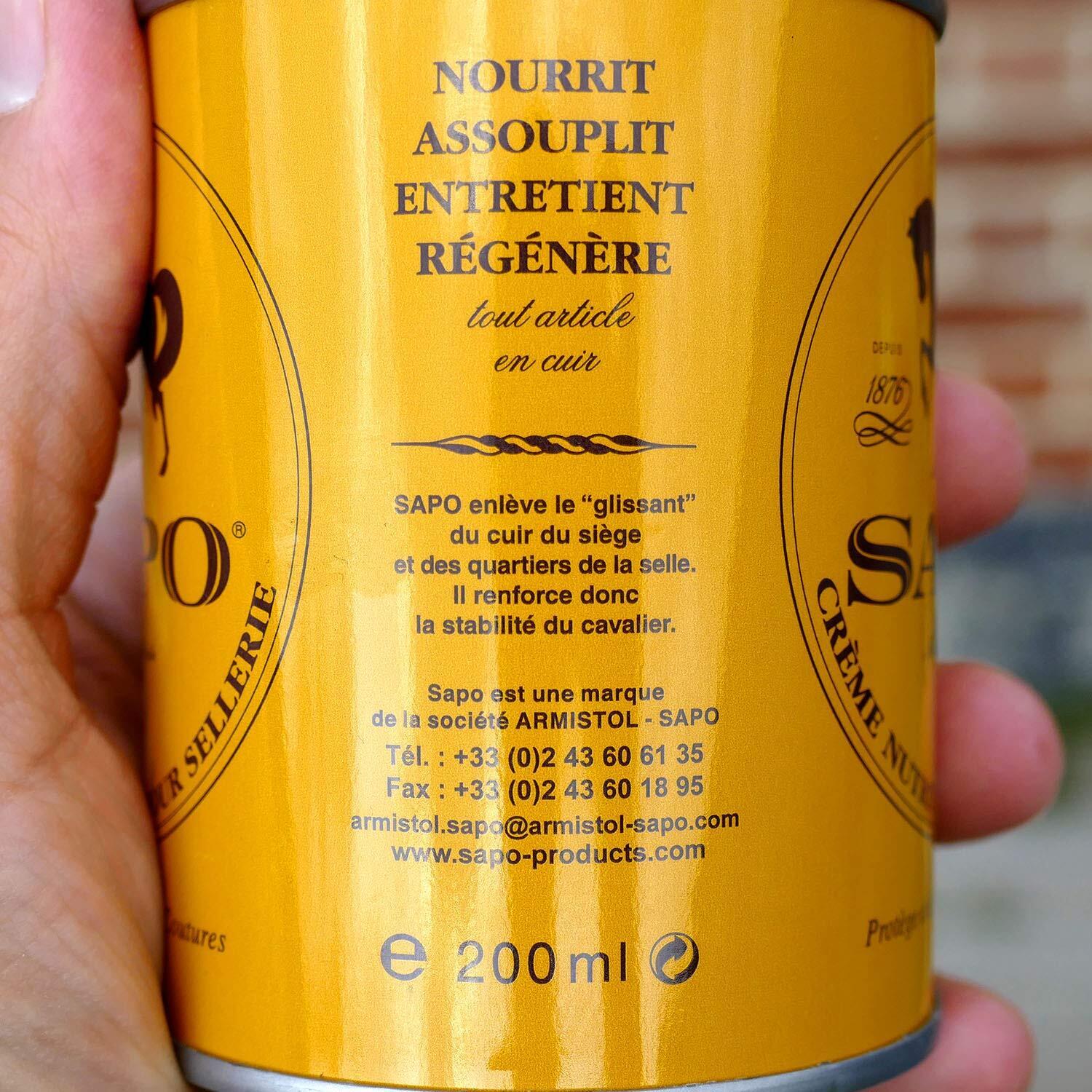 Leather grease Oleum Sapo 200ml 3/4