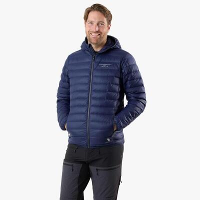 Heren hiking waterafstotend ademend himalaya hood donzen jas