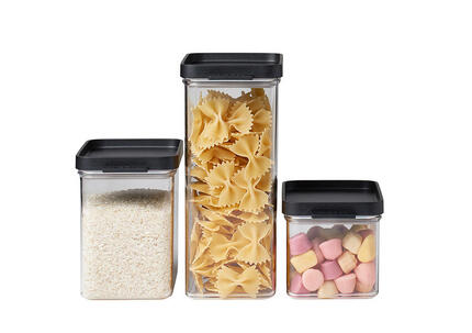 - Aufbewahrungsboxen 3er-Set Omnia - 0,7, 1,1, 2l - Nordic sage