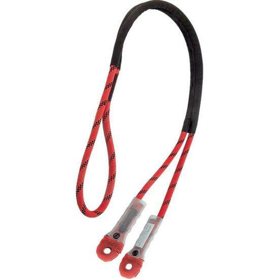 Longe escalade Rock Empire Lanyard A 110 cm rouge légère et résistante