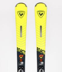 RECONDITIONNE - Ski TEst Rossignol React RTX (Jaune) - TRES BON