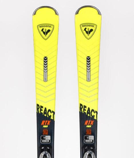 Ski Alpin Ski Neuf Rossignol React Rtx (jaune)