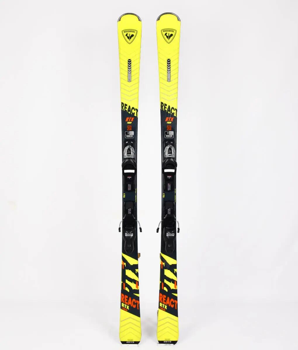 Ski Alpin Ski Neuf Rossignol React Rtx (jaune) 2/3