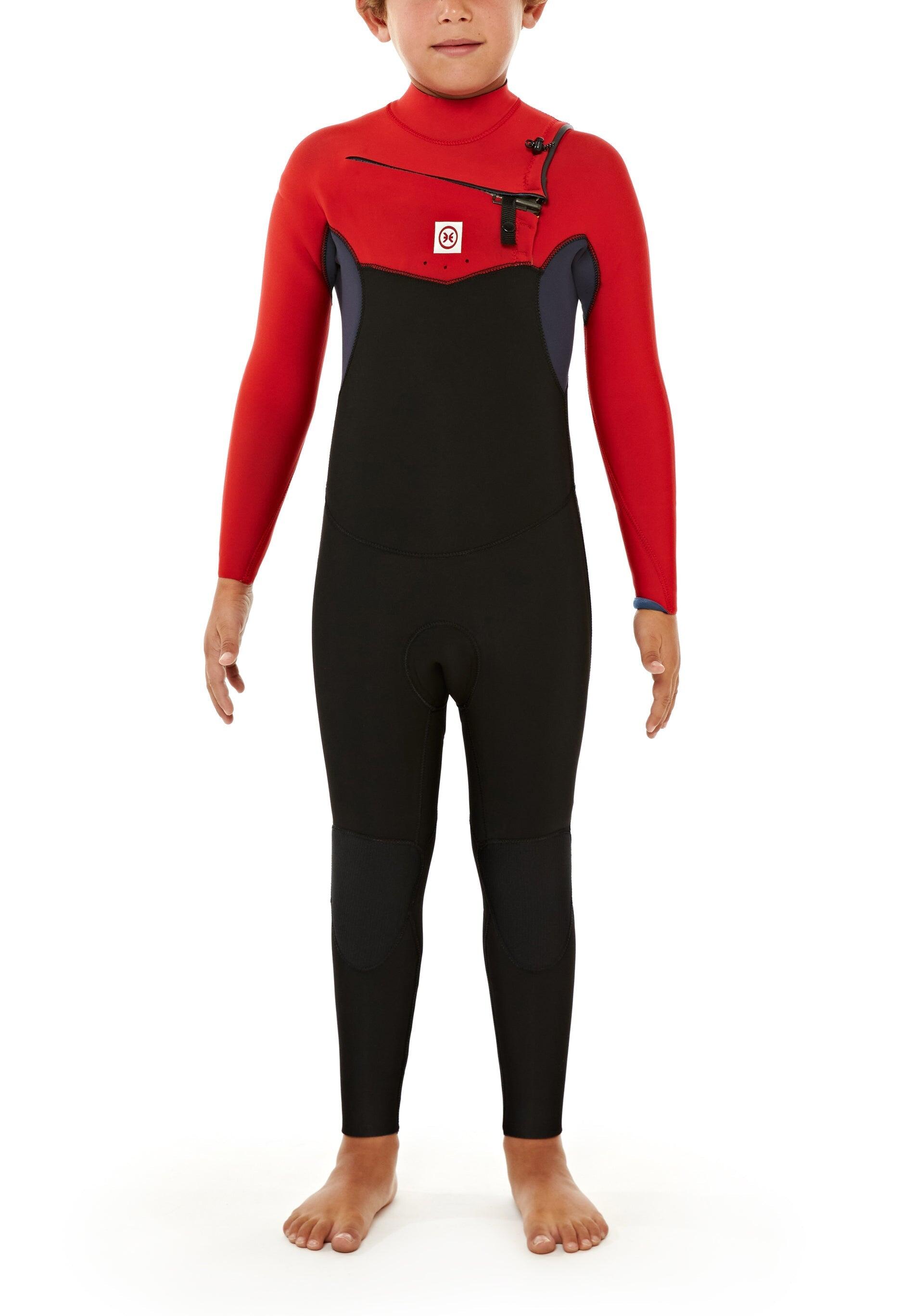 Muta In Neoprene Da 2 Mm Per Bambini, Protezione UV50+, Termica, Morbida Ed Elastica, Per Surf, Snorkeling E Nuoto, Taglie 8-16