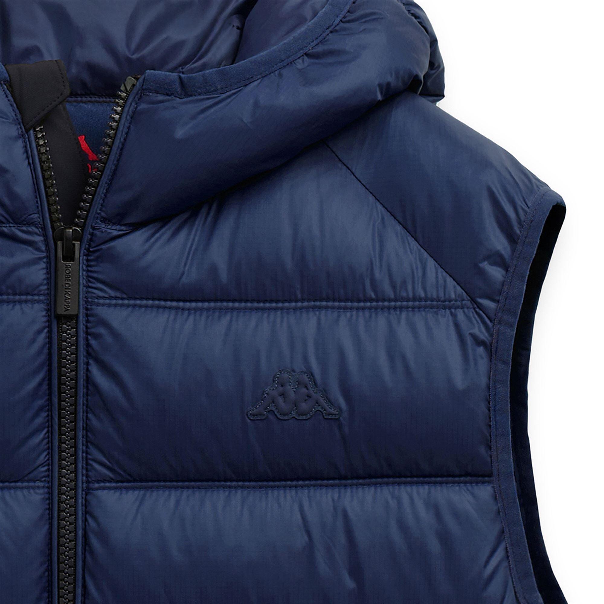 Smanicato da uomo in nylon blu da lifestyle 3/3