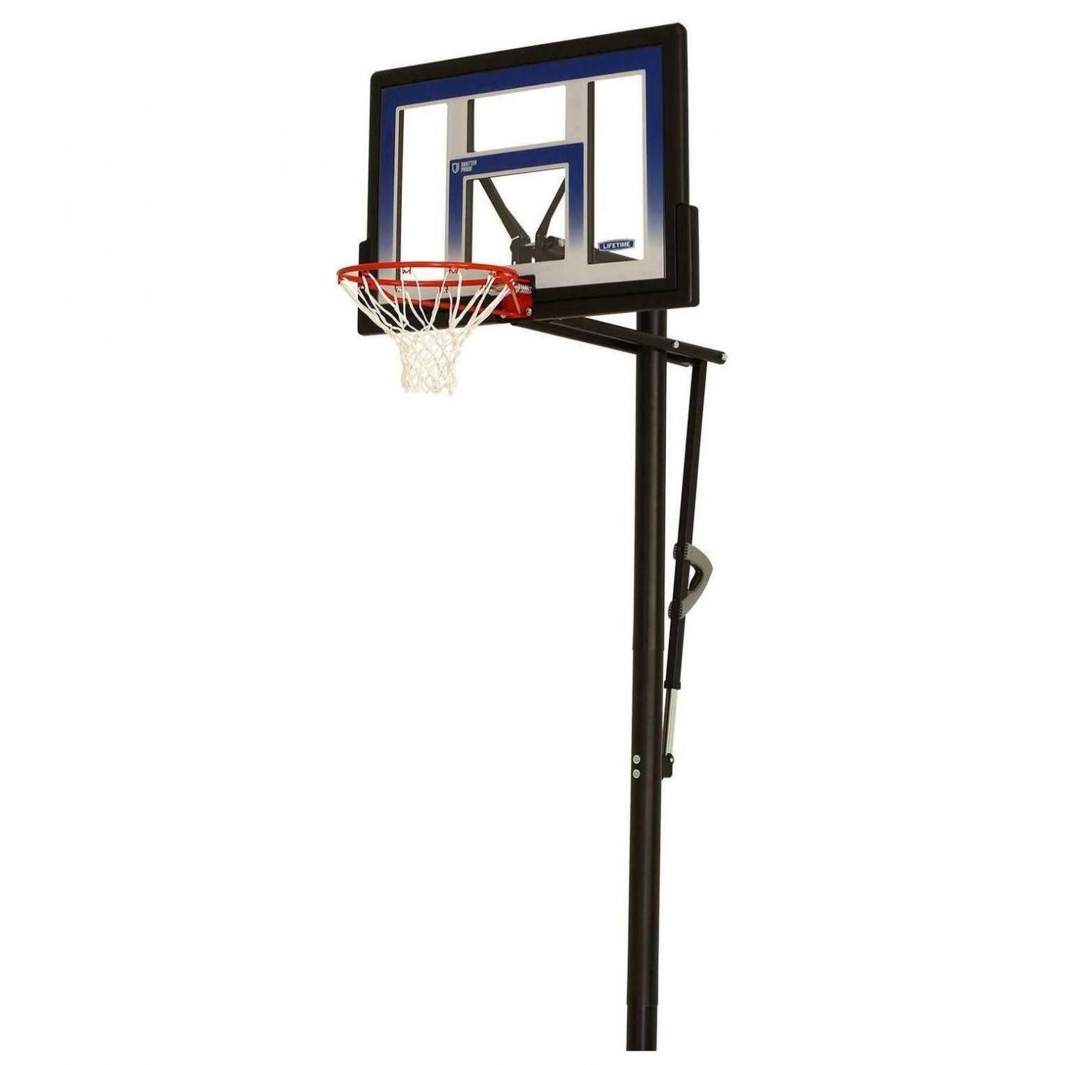 Lifetime - Panier De Basket Fusion Dunk In-ground + Garantie 5 Ans - Panier De Basket - Noir - No Size - Decathlon
