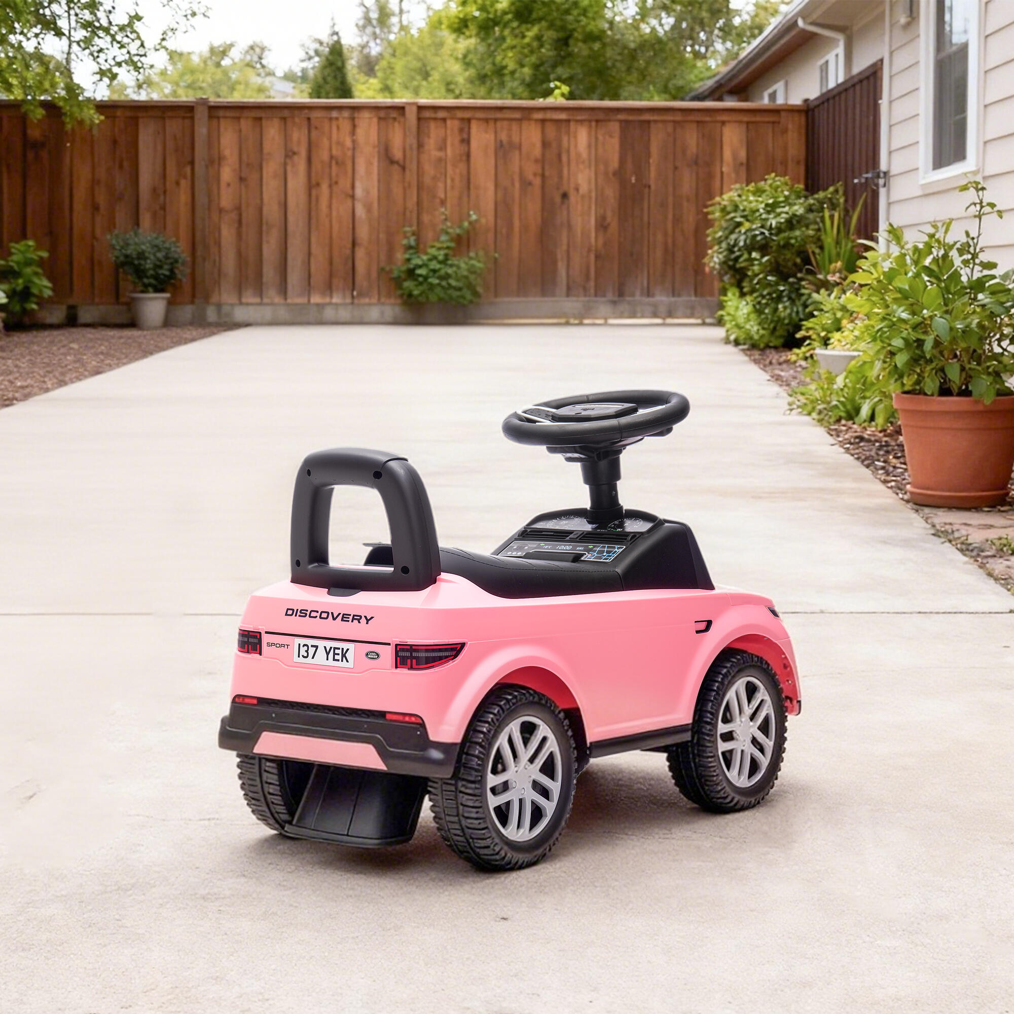 Coche Correpasillos AIYAPLAY 65.5x28x42 cm Rosa 5/5