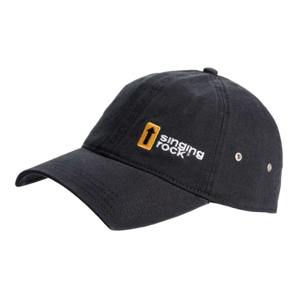 Casco de escalada Singing Rock Baseball negro ligero regulable ventilado 1/1
