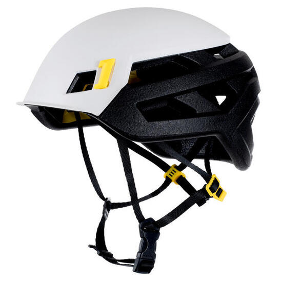Casque escalade Mammut Wall Rider MIPS blanc 225 g, coque EPP ventilé