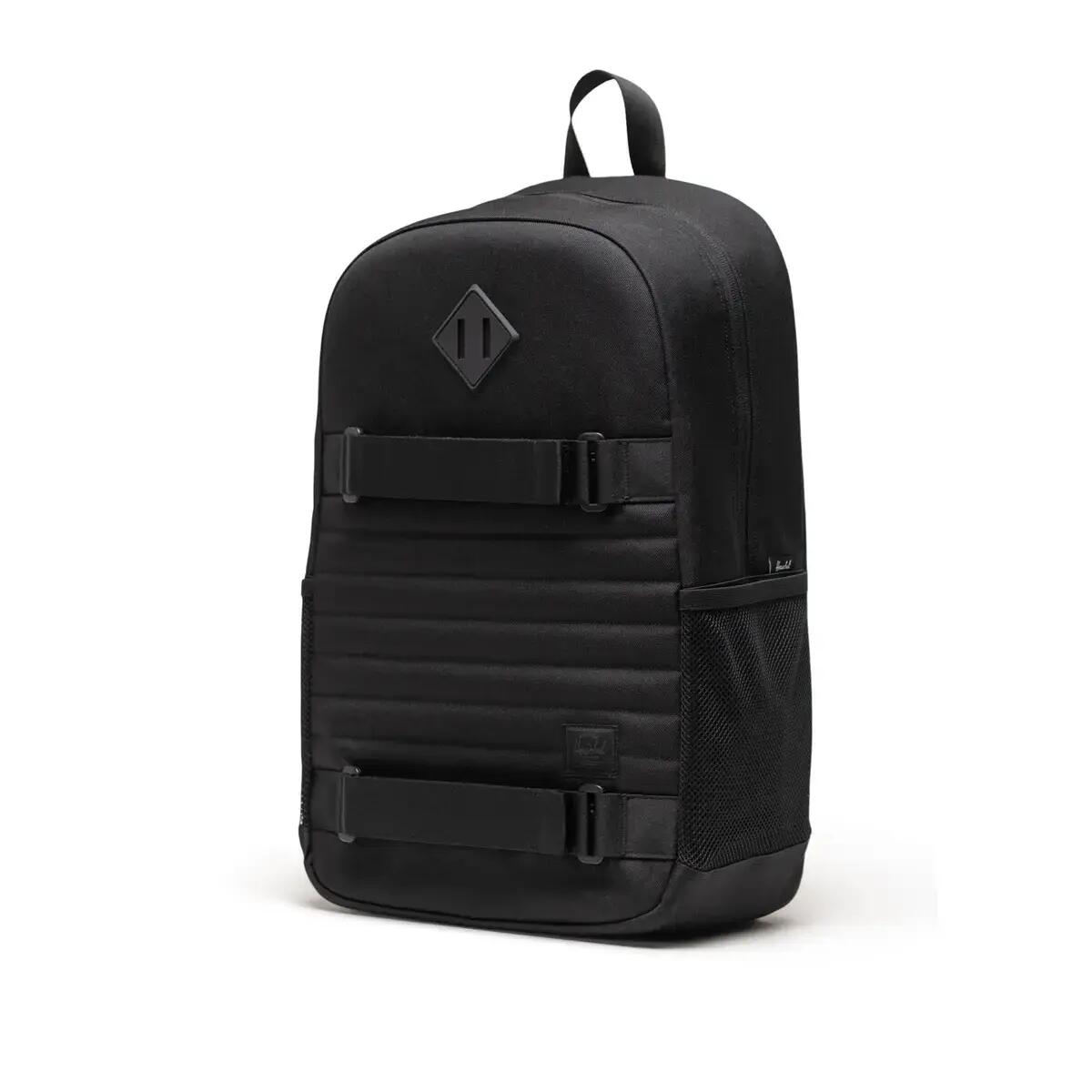Sac à dos en matières recyclées FLEET SKATE 28L UNISEXE Noir 2/4