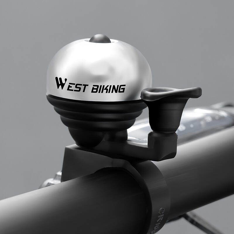 Dzwonek rowerowy WEST BIKING Thumb – lekki, przenośny i o czystym dźwięku 2/4