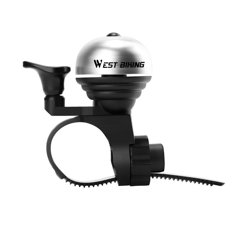 West Biking - Sonnette De Vélo West Biking À Pouce – Légère, Portable Et Son Clair - Sonnette - Taille Unique - Decathlon