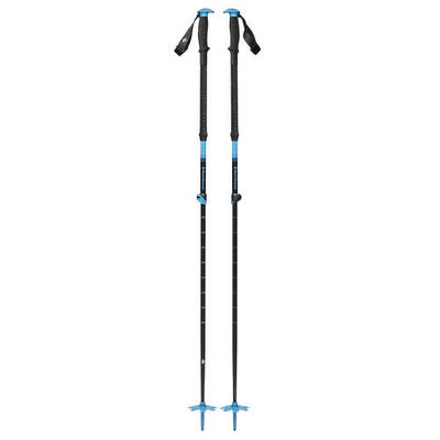 Bastoncini scialpinismo Expedition alluminio leggeri impugnature ergonomiche