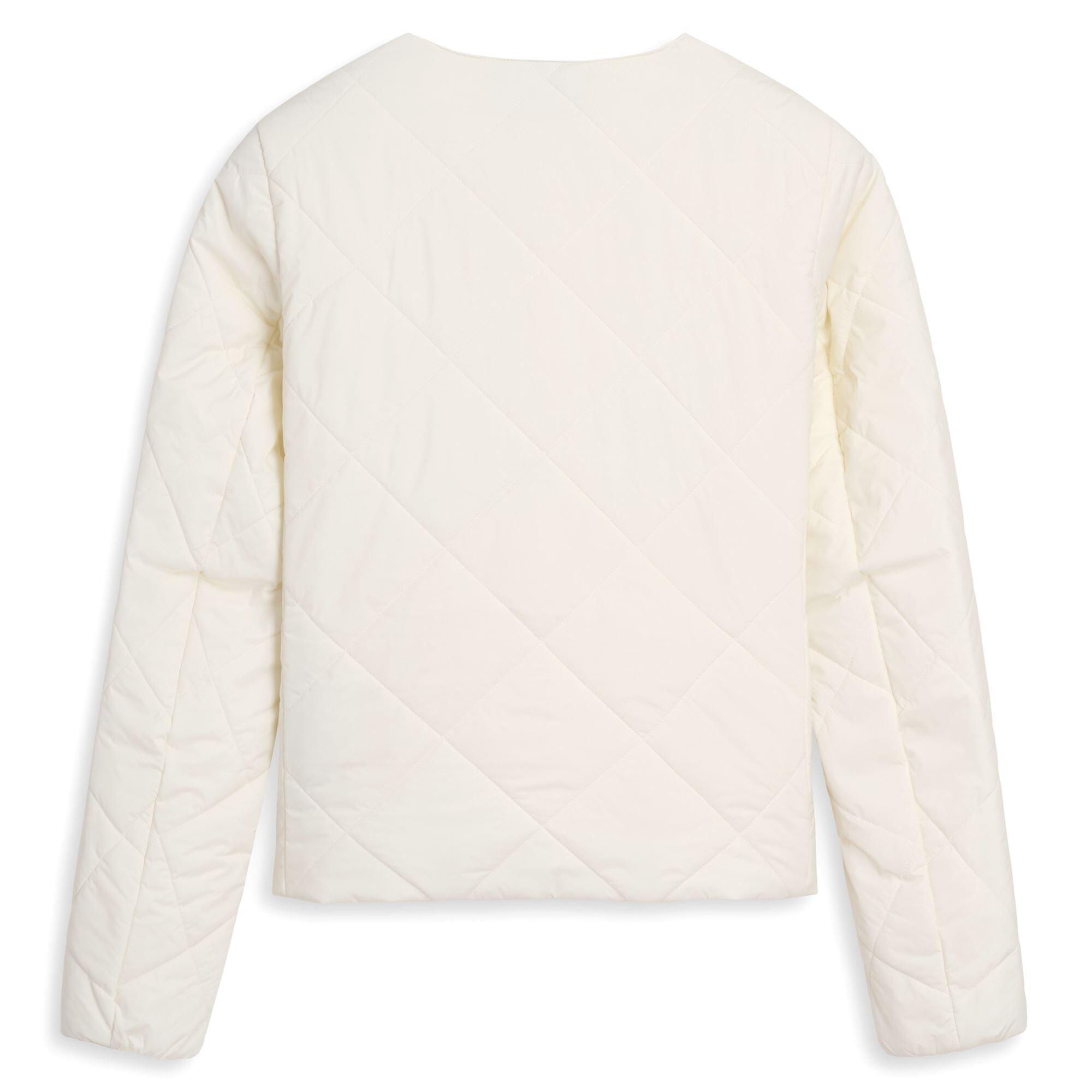 Giubbotto da donna in nylon bianco da lifestyle 3/6