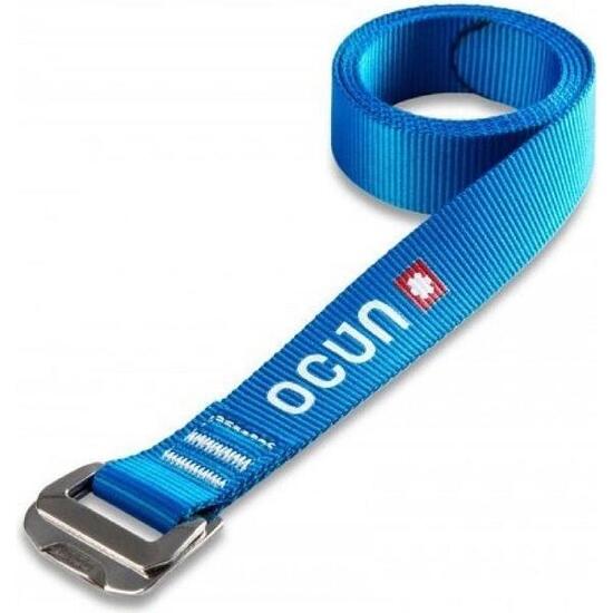 Klettergurt-Gurt Ocún Belt SB 28 mm Nylon blau verstellbar Edelstahl-Schnallen