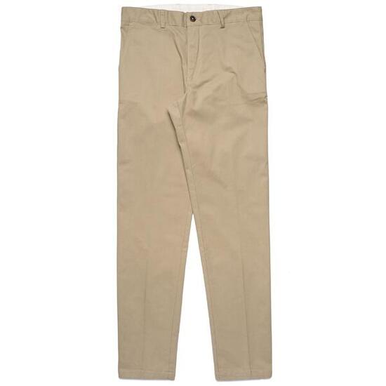 Pantaloni da uomo in cotone marrone da lifestyle