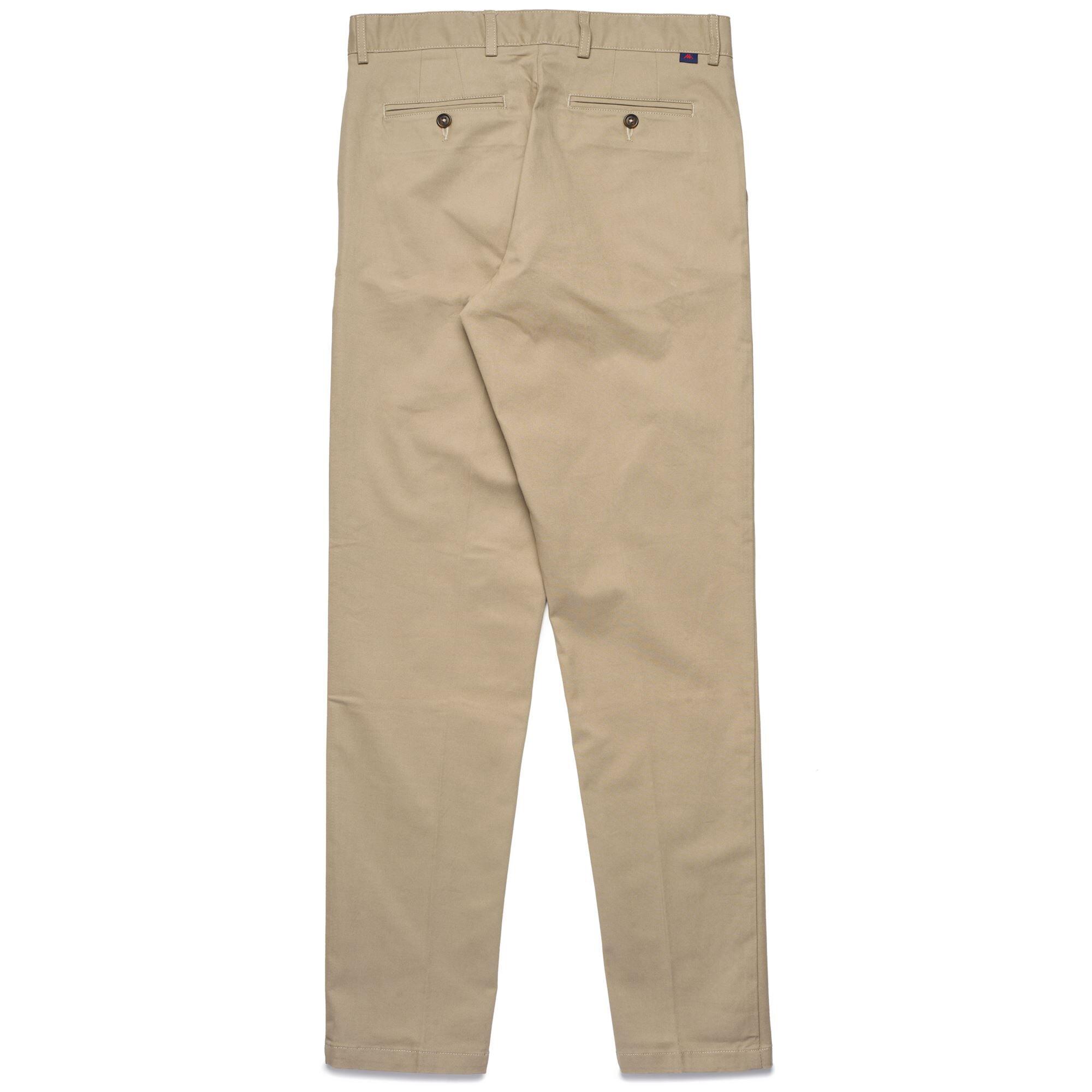 Pantaloni da uomo in cotone marrone da lifestyle 2/2