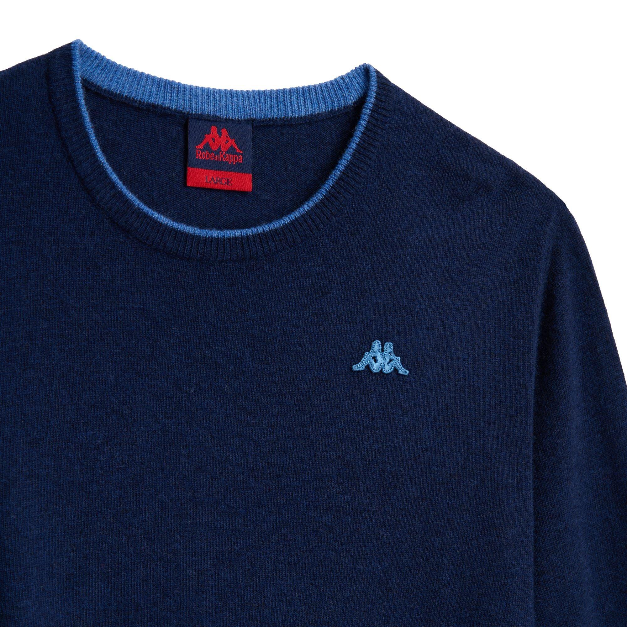 Maglione da uomo in poliammide blu da lifestyle 4/6