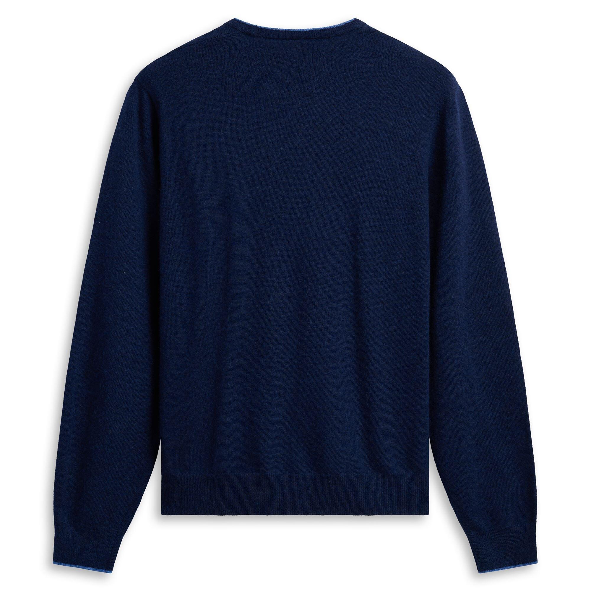 Maglione da uomo in poliammide blu da lifestyle 3/6