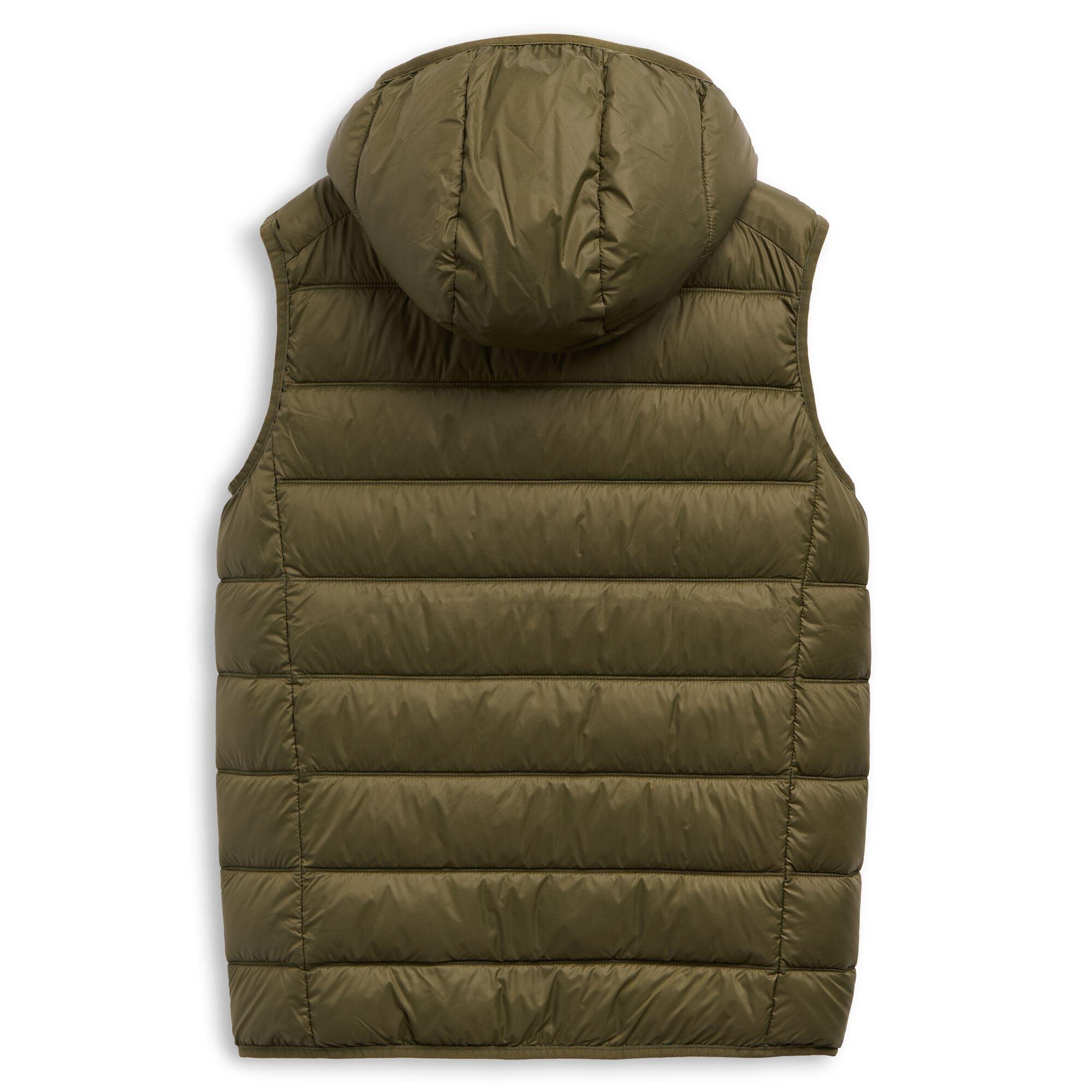 Smanicato da uomo in nylon verde da lifestyle 2/3