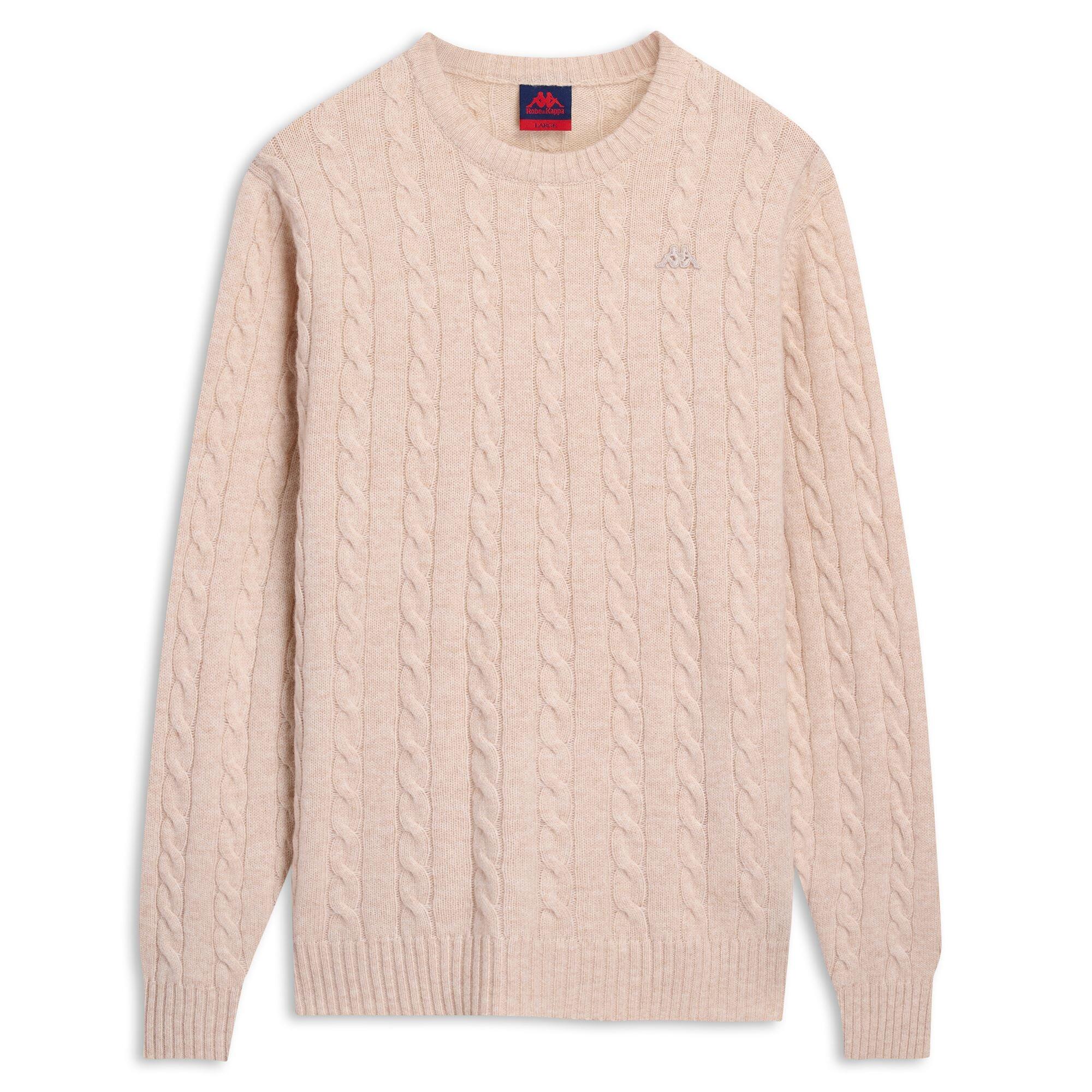 Maglione da uomo in lana beige da lifestyle 2/6