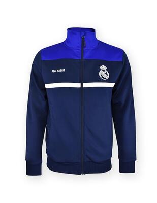 Maglione con zip blu scuro del Real Madrid - junior