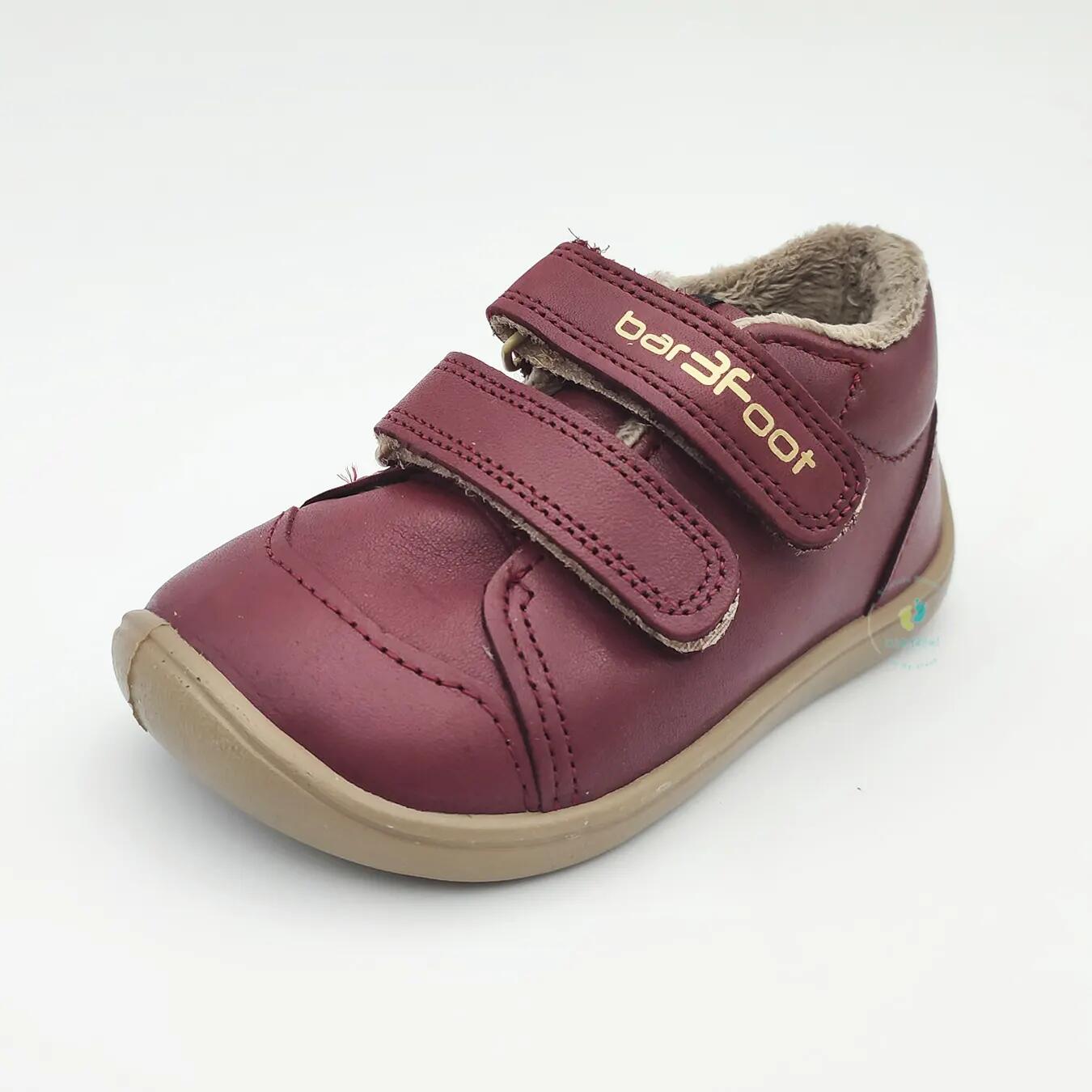 Bar3foot Booties Forro Bordeaux - Tamanho 24 1/4