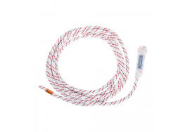 Corde statique Singing Rock 10,5 mm blanche 5 m œillet couture protégée