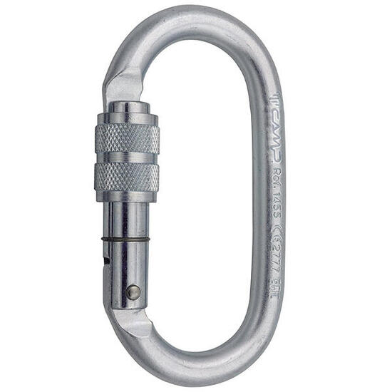Mousqueton ovale CAMP 1455 Oval Pro Lock 30 kN