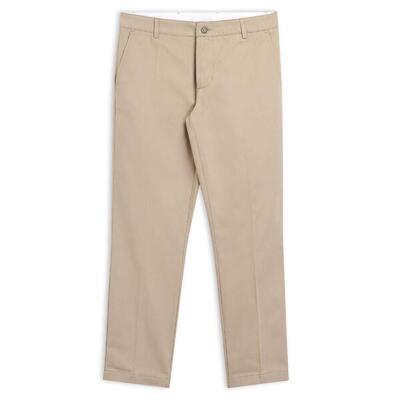 Pantaloni da uomo in cotone marrone da lifestyle