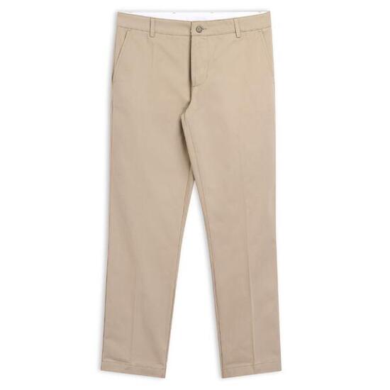 Pantaloni da uomo in cotone marrone da lifestyle