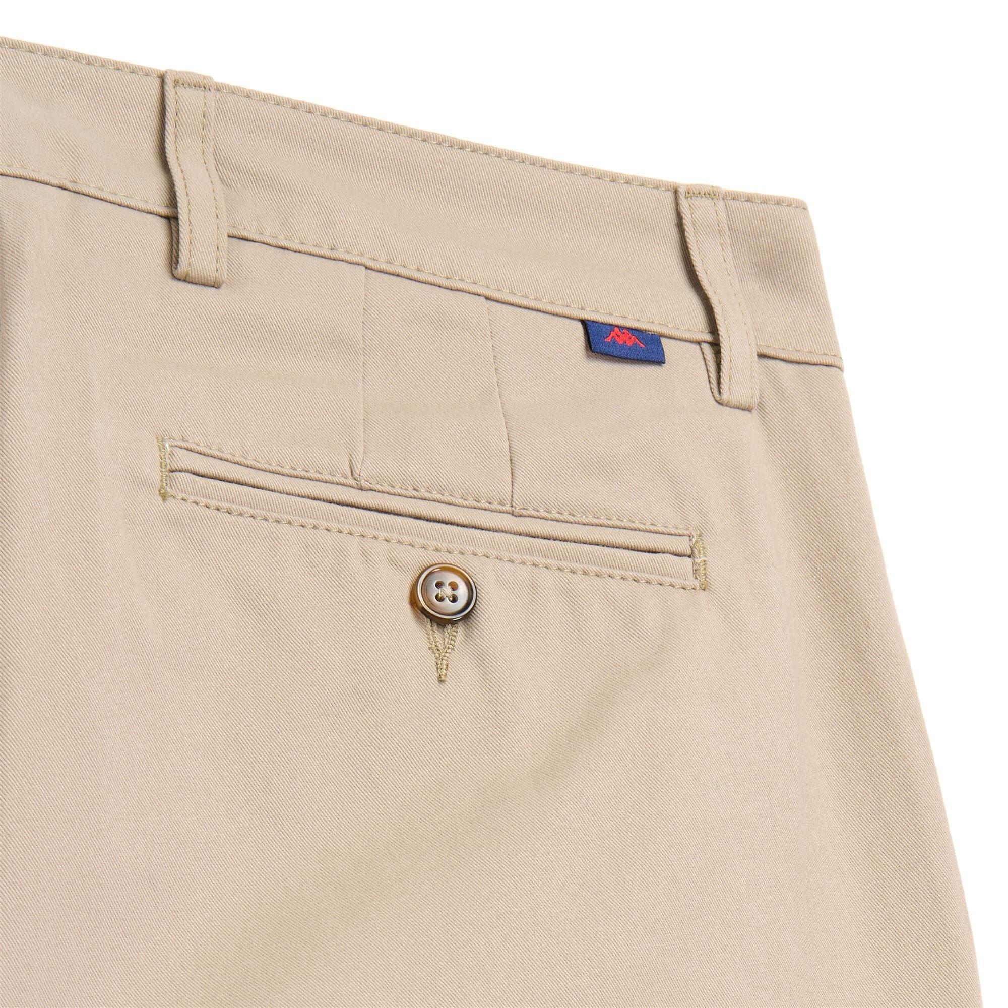 Pantaloni da uomo in cotone marrone da lifestyle 3/3