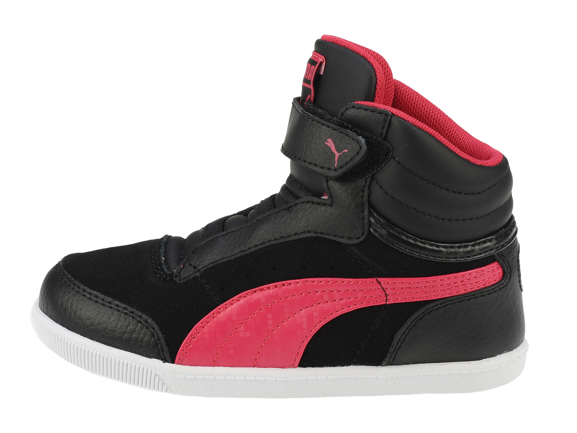 Ghete fete Puma Glyde court V, black-virtual pink 25