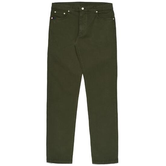 Pantaloni da uomo in cotone marrone da lifestyle