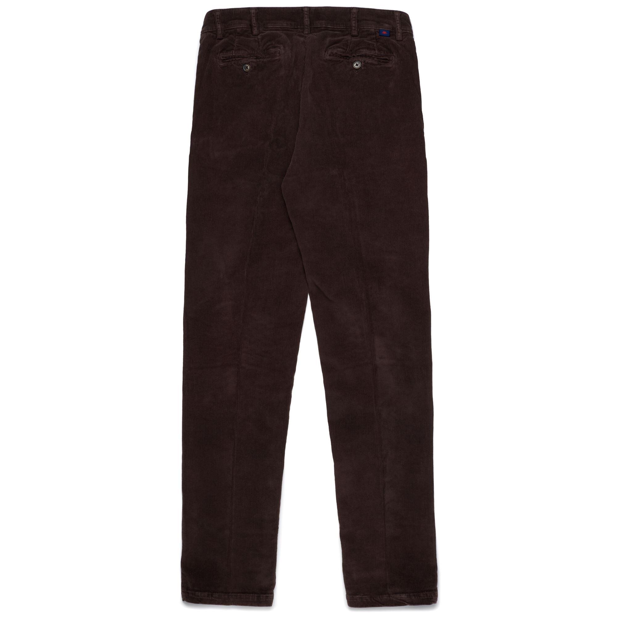 Pantaloni da uomo in cotone marrone da lifestyle 2/2