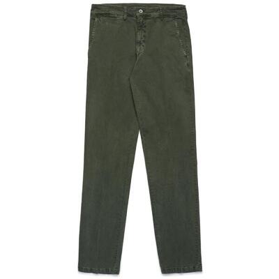Pantaloni da uomo in cotone marrone da lifestyle